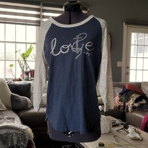 Top lake George logo S blue cream